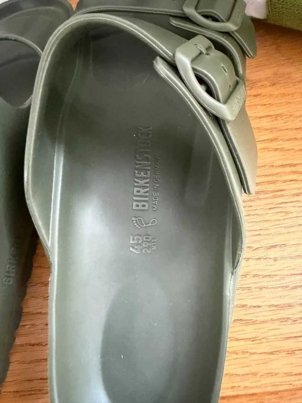 Birkenstock Men's Arizona EVA Sandal - Olive - Size 45